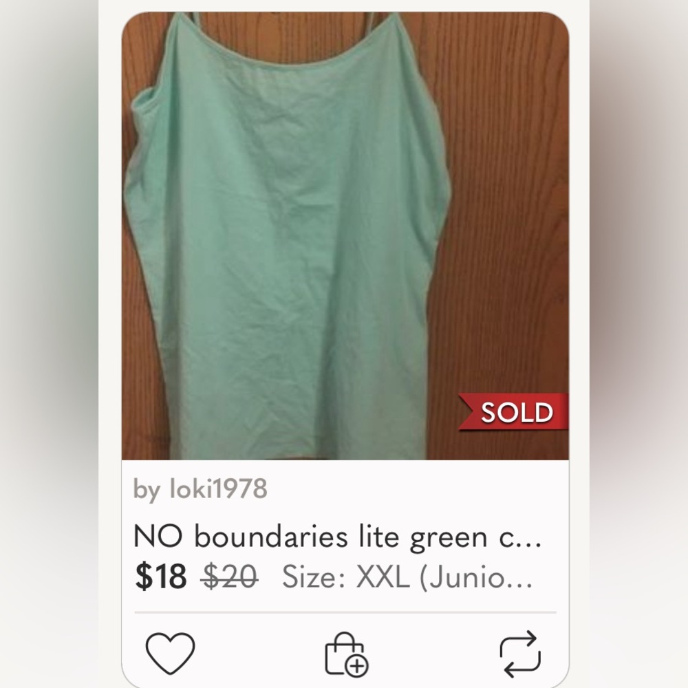 🌞 No boundaries orange spaghetti string cami tan… - image 15